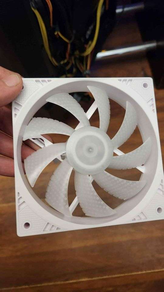 Case fan rgb 120mm-  white