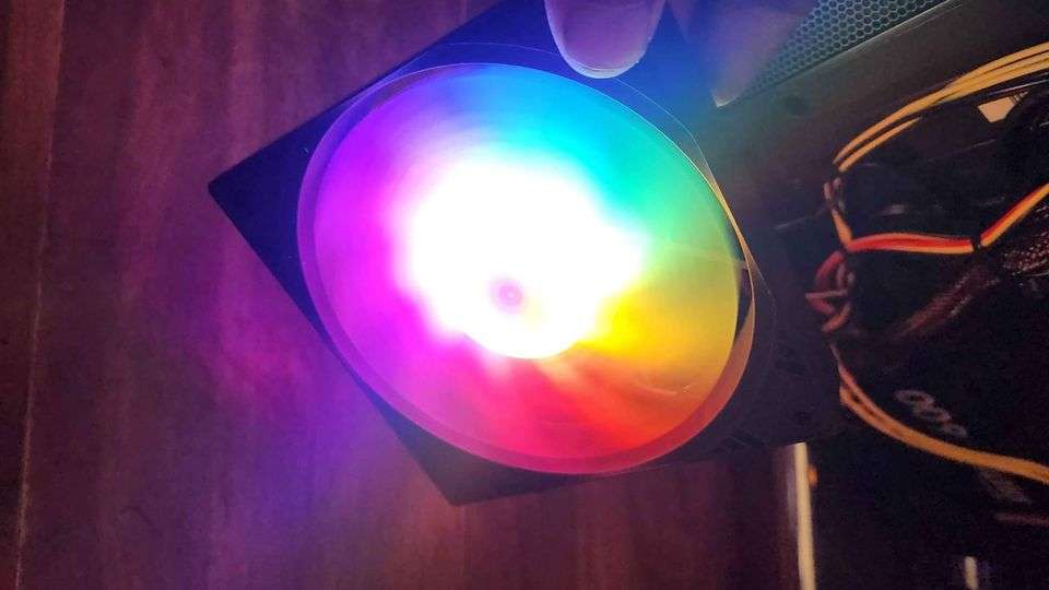 rgb case fan 120mm - black