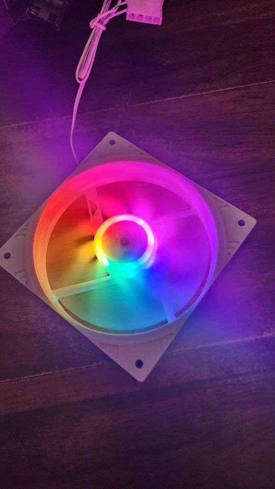 Case fan rgb 120mm-  white