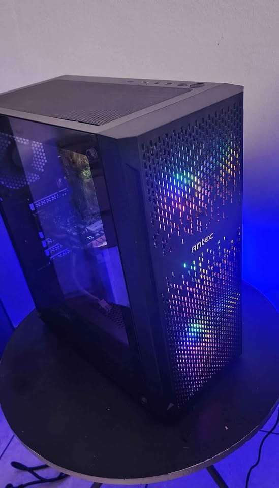 Gaming pc - Antec NX290 - AMD ryzen 5, 16gb ram, 120gb ssd + 1tb hdd, AMD RX580 8gb ddr5
