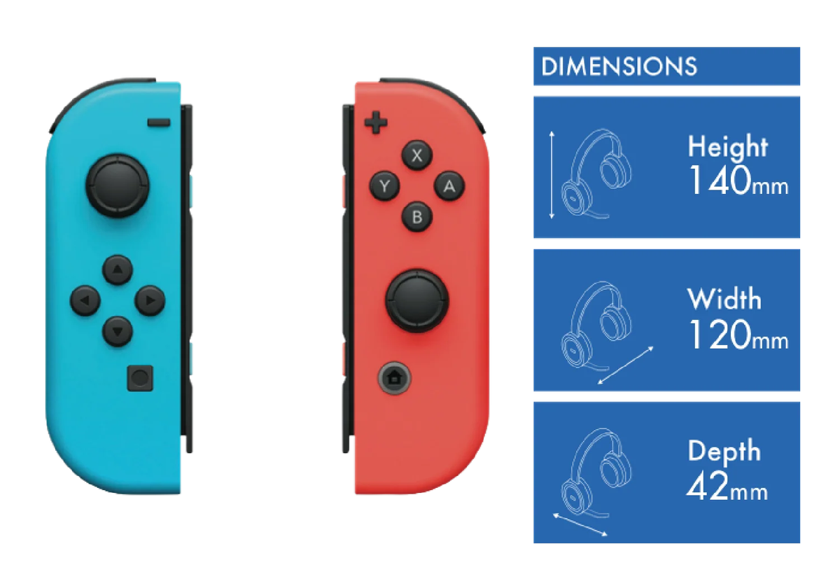 Nintendo Switch Joy-Con Controller Set- Neon Red & Blue