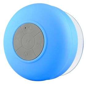 S10- Shower Bluetooth Speaker With Mic - blue
