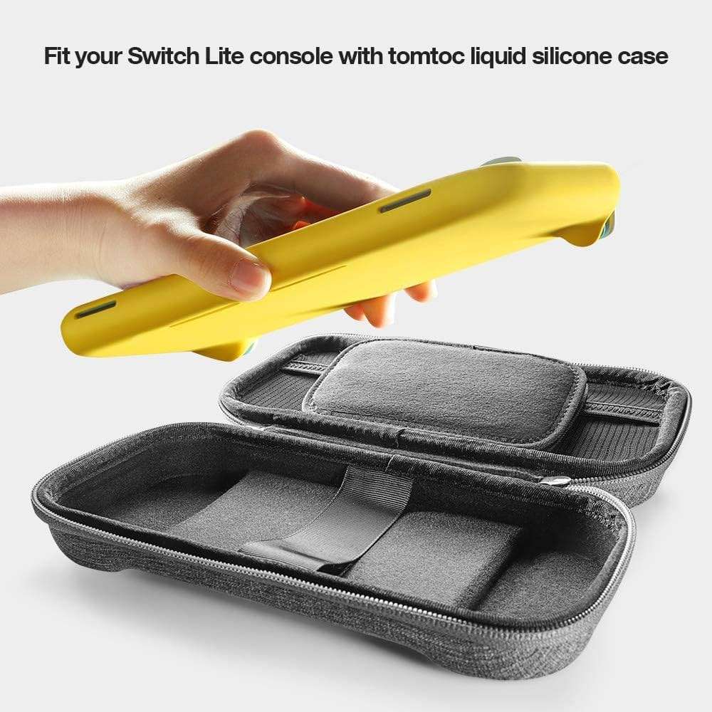 Nintendo Switch Lite - Tomtoc Carrying Case , Portable Travel Storage Protective Case - pouch
