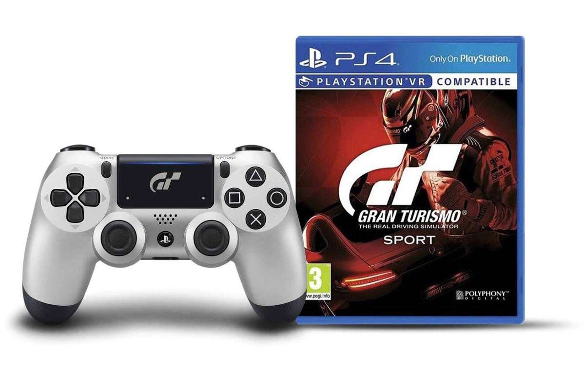 Gran Turismo: Sport (game)+ PlayStation 4 Controller v2 - GT Sport Limited Edition