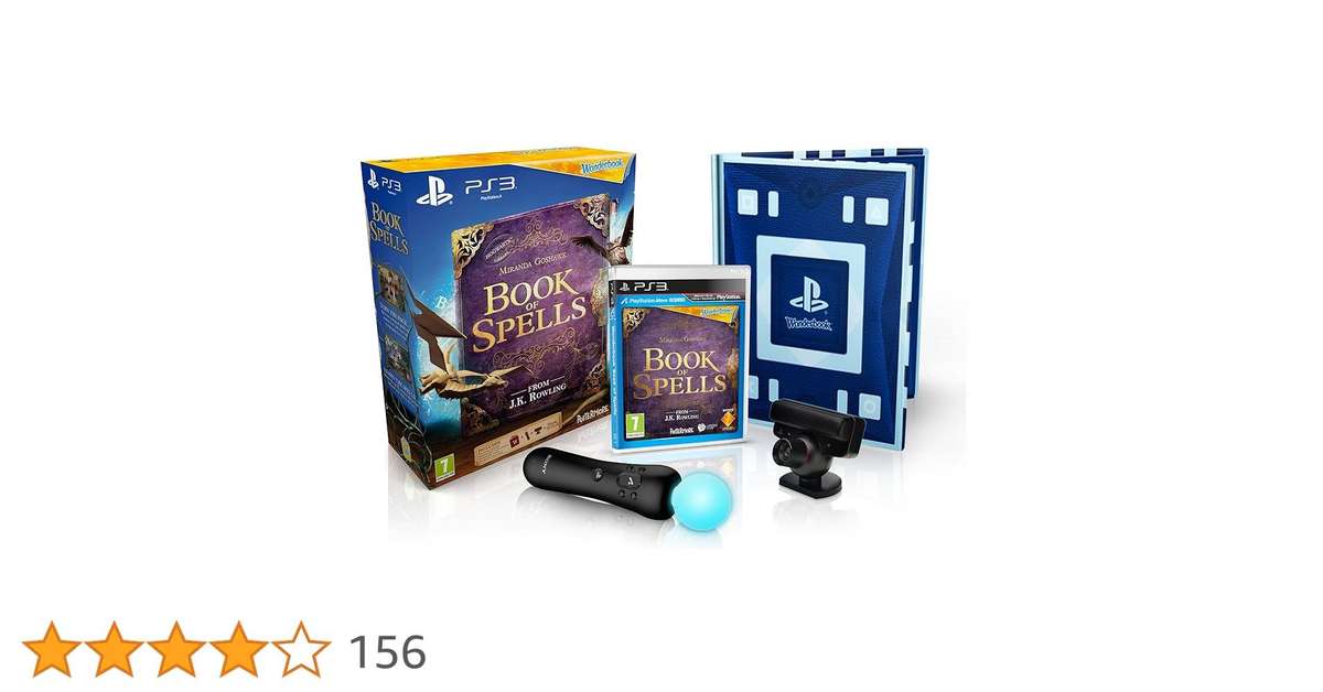 Wonderbook: Book of Spells (Includes Wonderbook and move controller & camera) - Ps3 Game
