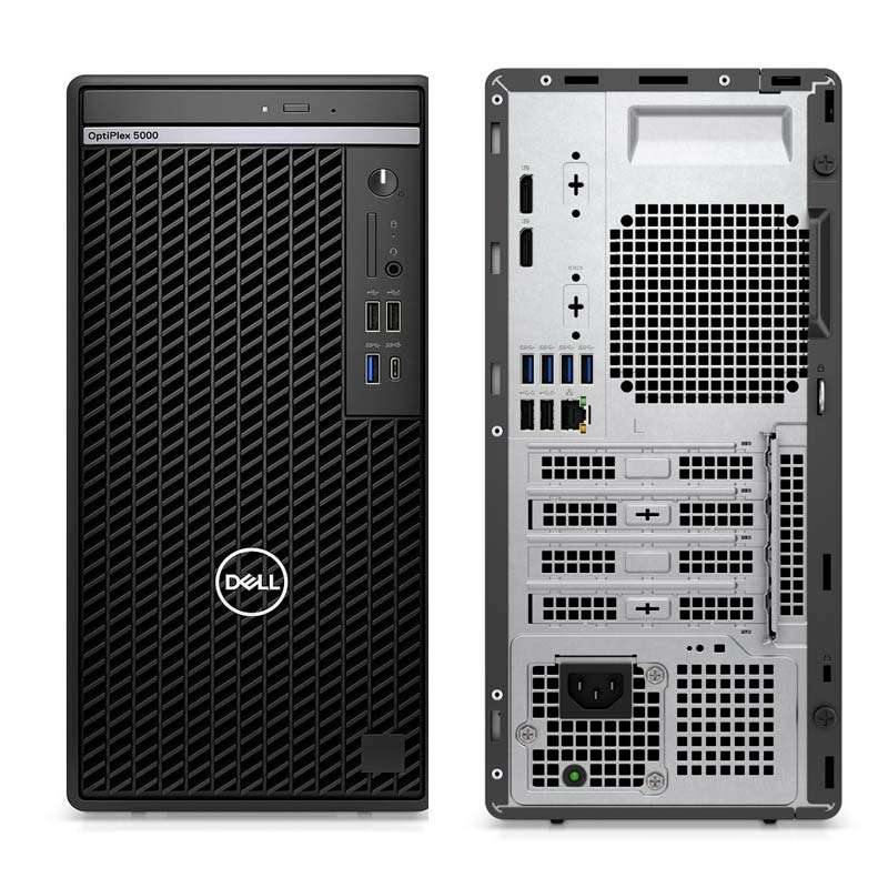 Dell Optiplex 5000 mt Computer (Hexa Cores) i5-12th gen, 16gb ddr4 ram, 256gb nvme ssd