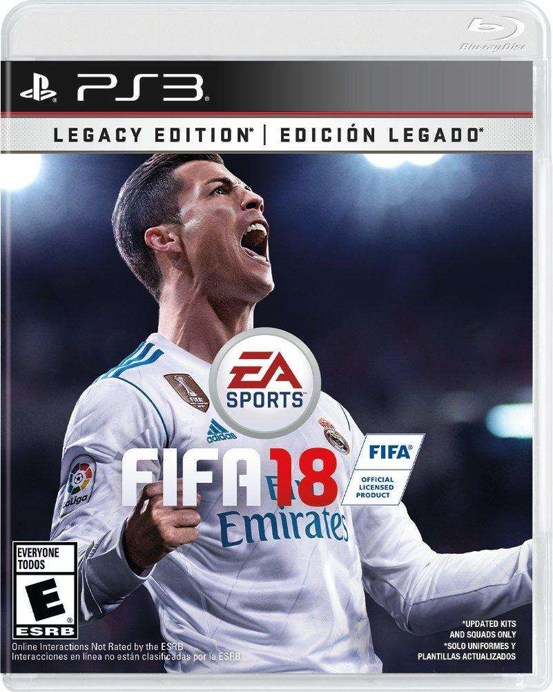 Fifa 2018 legacy edition - Ps3 game
