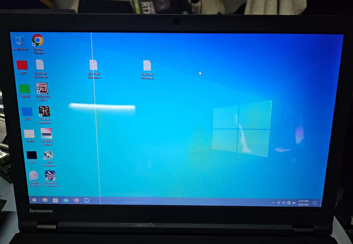 LENOVO THINKPAD T540p- (15.6`) CORE i7-4600M, 4GB DDR3 RAM, 500GB HDD - WINDOWS 10