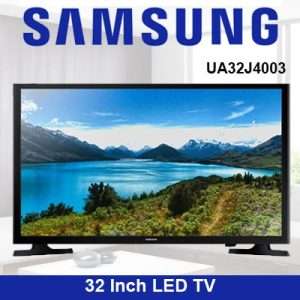 Samsung 32" LED TV with remote -UA32J4003BR