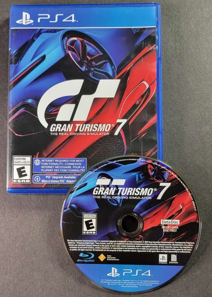 Gran Turismo 7 - upgrade for Ps5 available- Ps4 game