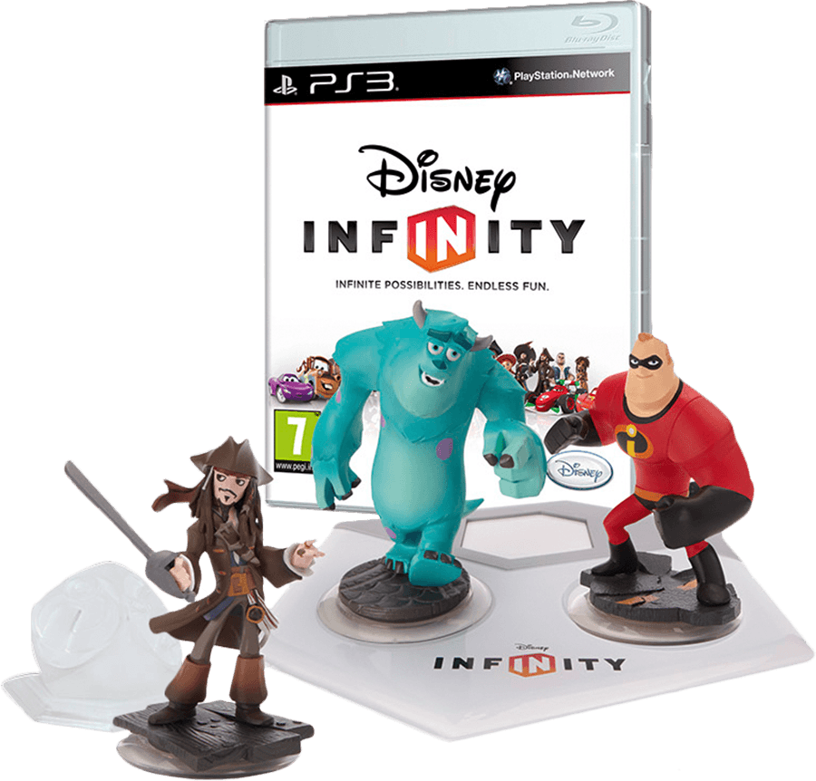 Disney Infinity 1.0 - Starter Pack and characters and extra  - Ps3 game