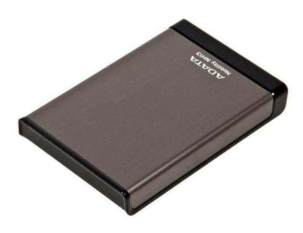 Adata nobility nh13 2.5-inch 500GB USB 3.0 External Harddrive Basic (SPACE GREY)