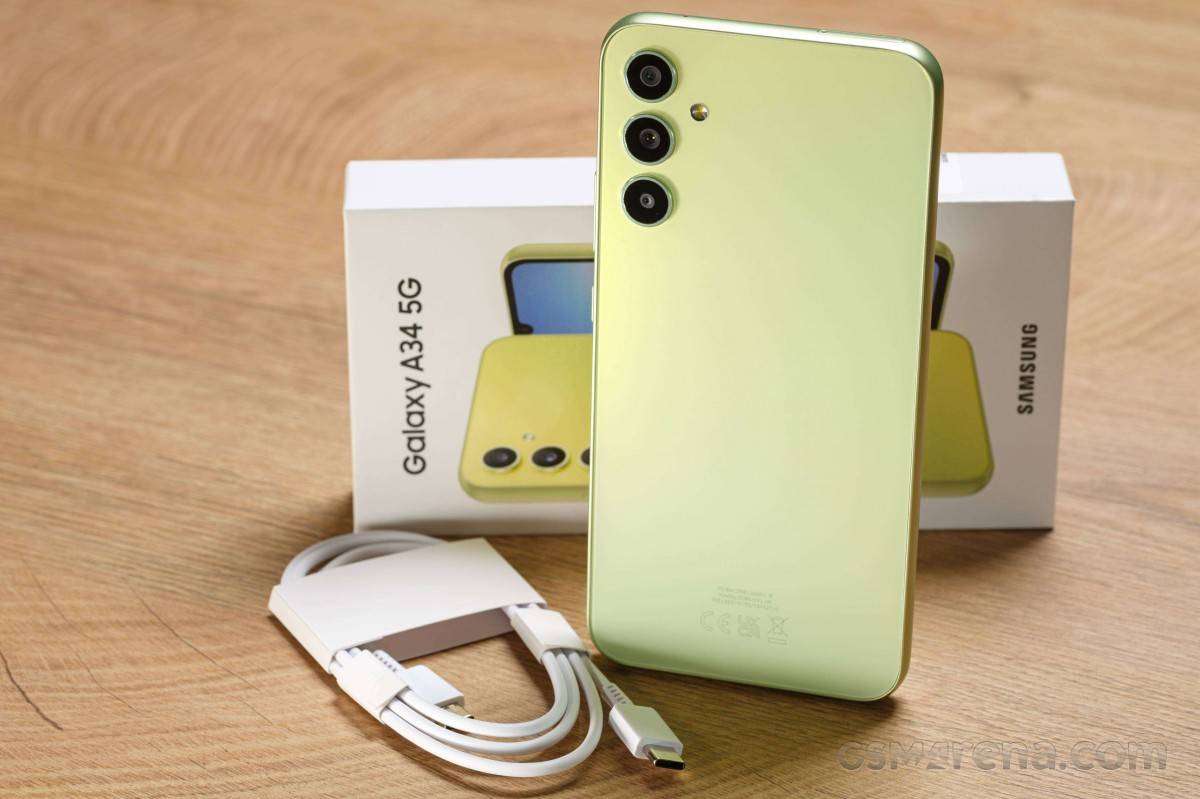 Samsung A34 5G Dual Sim 128GB - Awesome Lime (SM-A346E/DSN) - Boxed