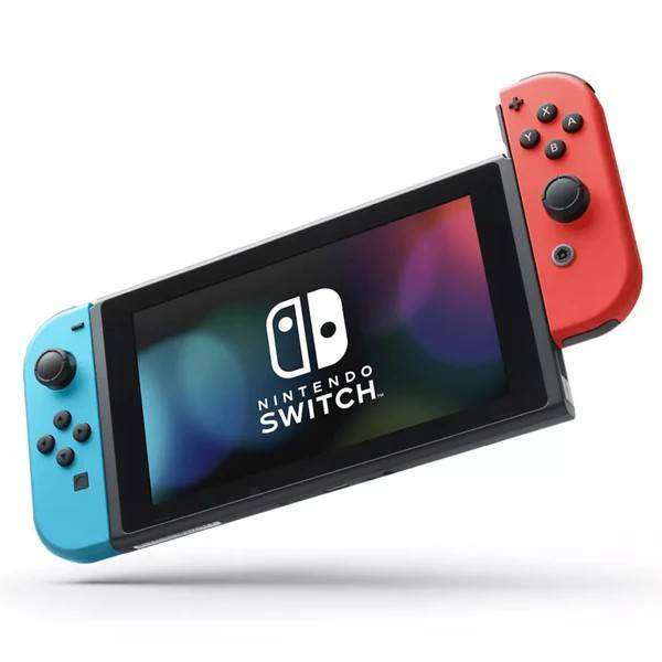 Nintendo Switch Console OLED with Fifa 25 + pouch - Red and Blue