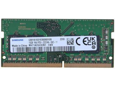 Samsung 16GB ddr4 1Rx8 pc4-3200aa-SA2-11 RAM SODIMM- Laptop ram