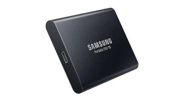 Samsung T5 1TB USB 3.1 Portable Solid State Drive (SSD) - Black / USB 3.1 Gen.2 - boxed