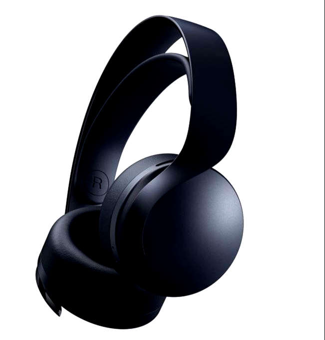 PlayStation PS5 Pulse 3D Wireless Headset with 3.5mm Jack - Midnight Black- in the box