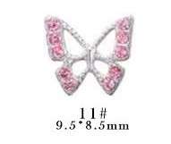 BT-01 Alloy Butterfly 2pcs - BT-01-11 2pcs