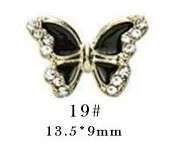 BT-01 Alloy Butterfly 2pcs - BT-01-19 2pcs