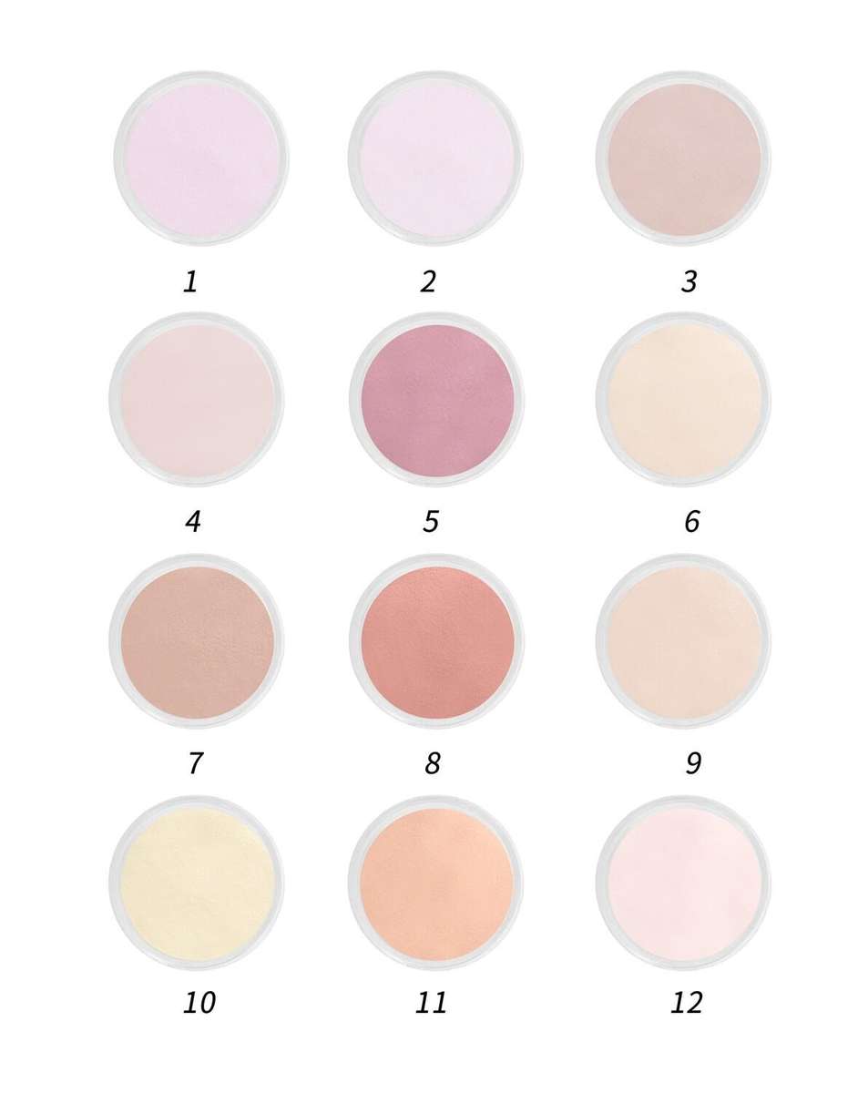 12 colors 10ml powder Nude Set- Acrylic