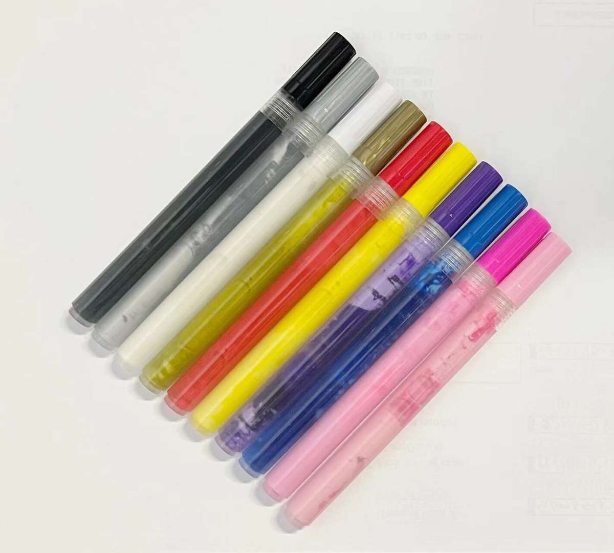 Nail Draw Art Pen -  Purple