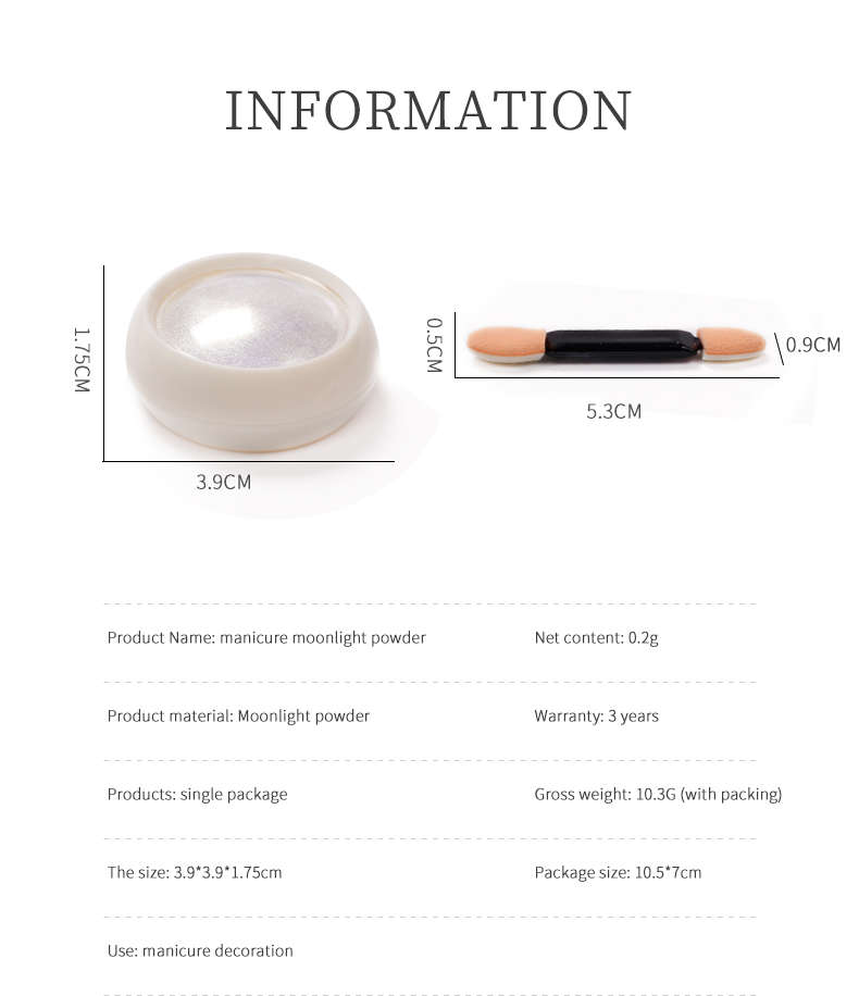 Moonlight Chrome Powder number 5