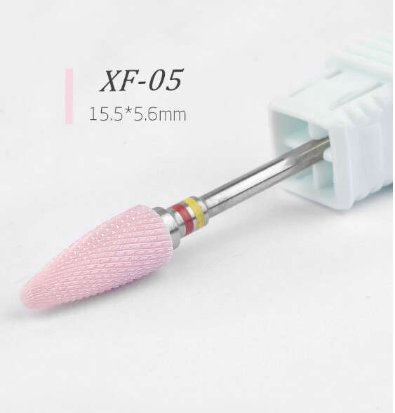 Pink Ceramic drill bits message number of drill bit