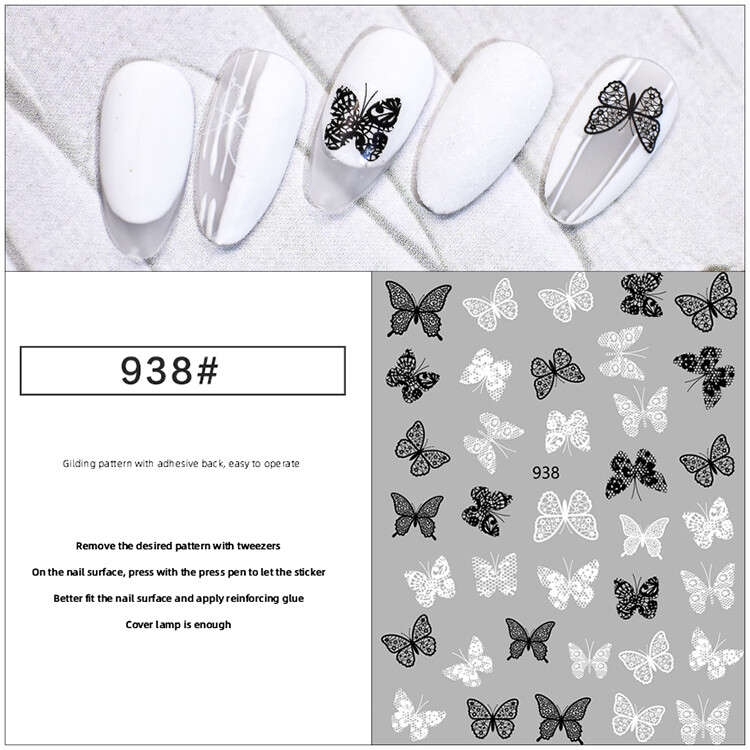 Nail Sticker - JO938 Butterfly