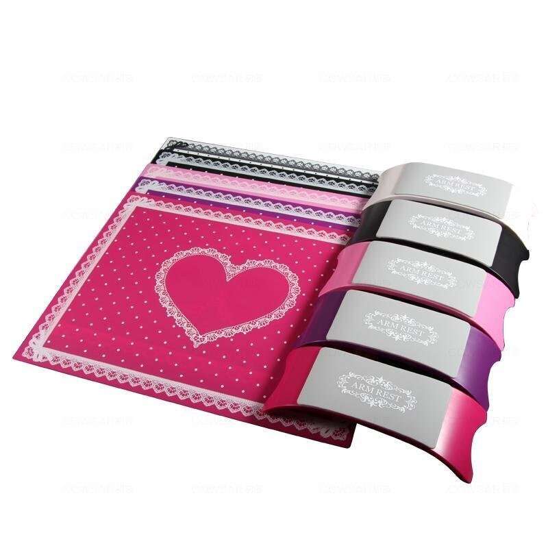 Silicone Hand Pillow Nail Art Arm Rest & Manicure Table Mat [Foldable] [Washable] Manicure Set Tools
