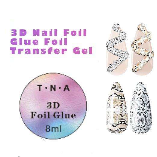3D Nail Foil Glue 8ml Foil Transfer Gel
