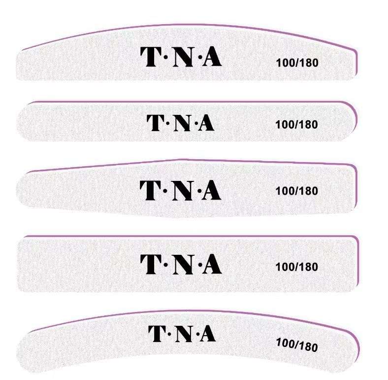 TNA Grey Filer 100/180 25pcs BANANA FILER