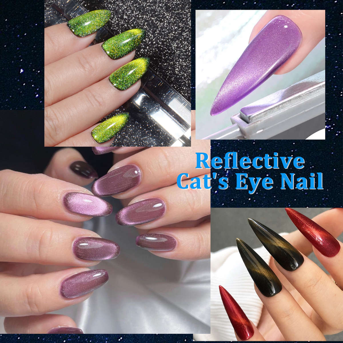 9D Cat Eye Powder message number