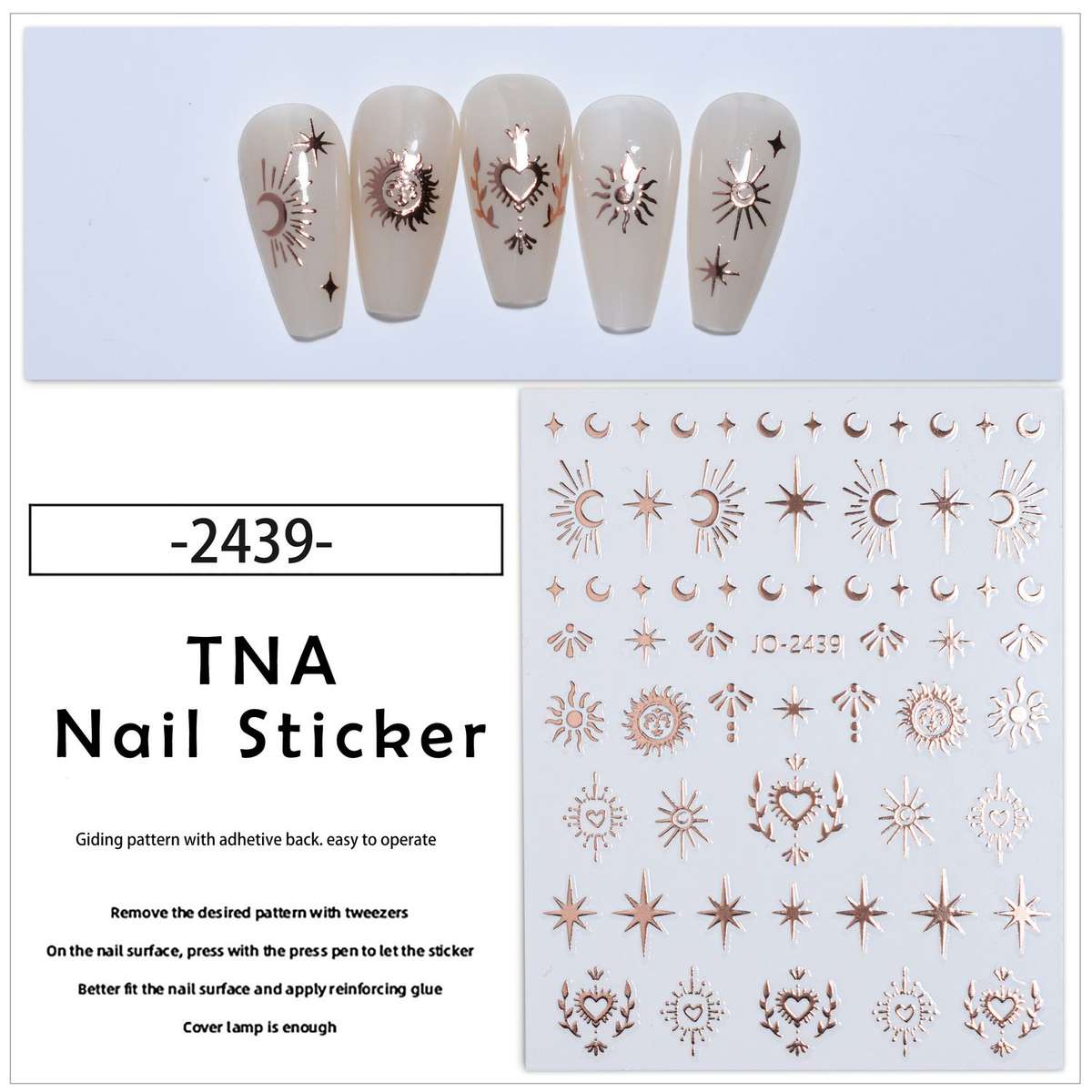 Nail Sticker 2439