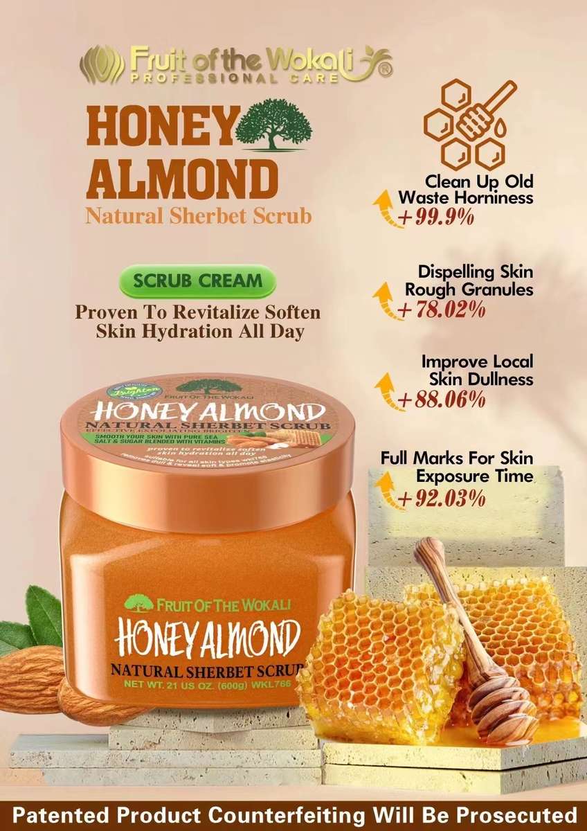 600g Sherbet Body Scrub- message the name