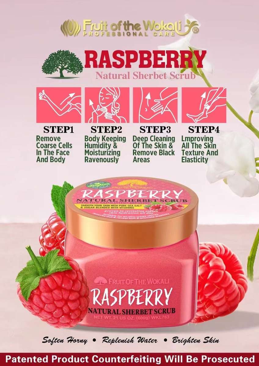 600g Sherbet Body Scrub- message the name