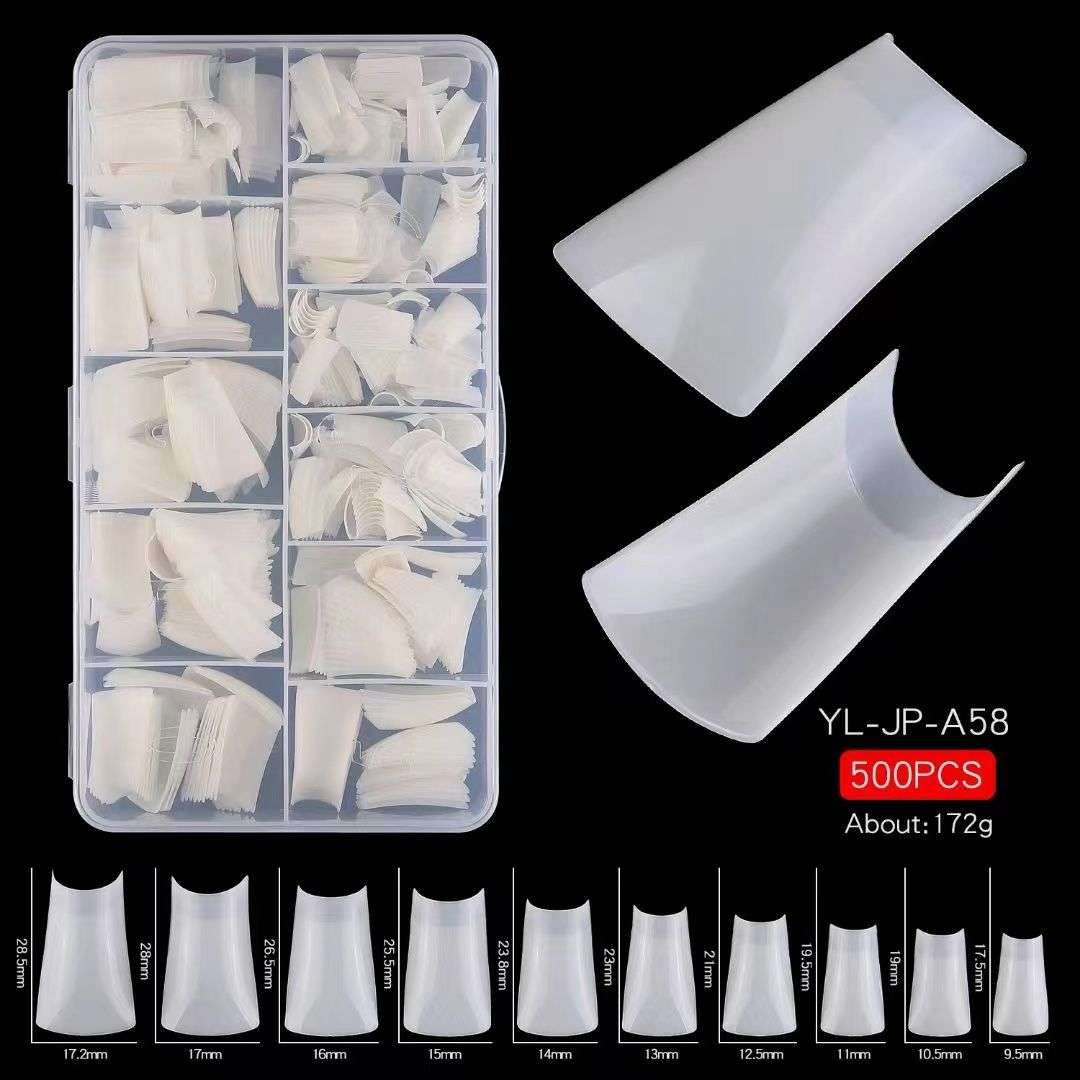 Duck Nail Tips 500pcs chose color