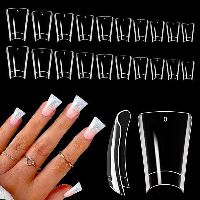 Duck Nail Tips 500pcs chose color