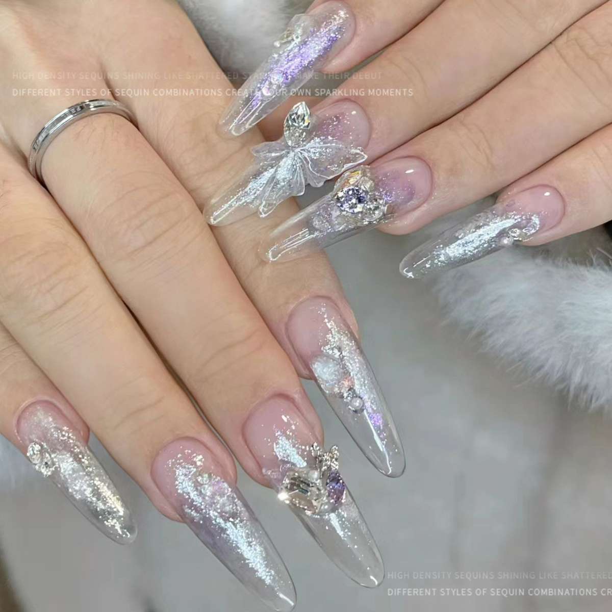 6 Colors bulingni Glitter Powder