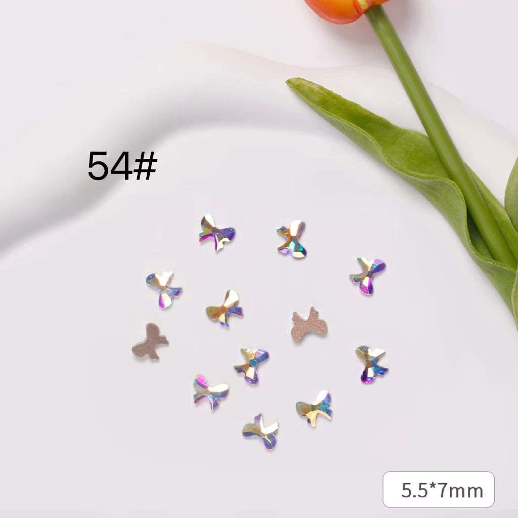 AB Flat Bottom Rhinestone 20pcs/pack -    54#