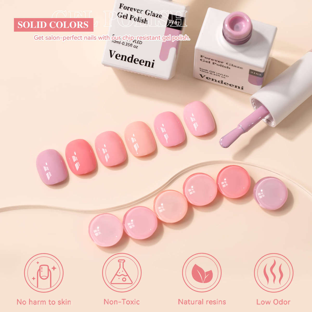 10ml Vendeeni 6 colors Set 18