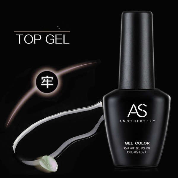 AS UV/LED Top coat ( Non-Wipe) 15ml