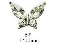 BT-01 Alloy Butterfly 2pcs - BT-01-08 2pcs