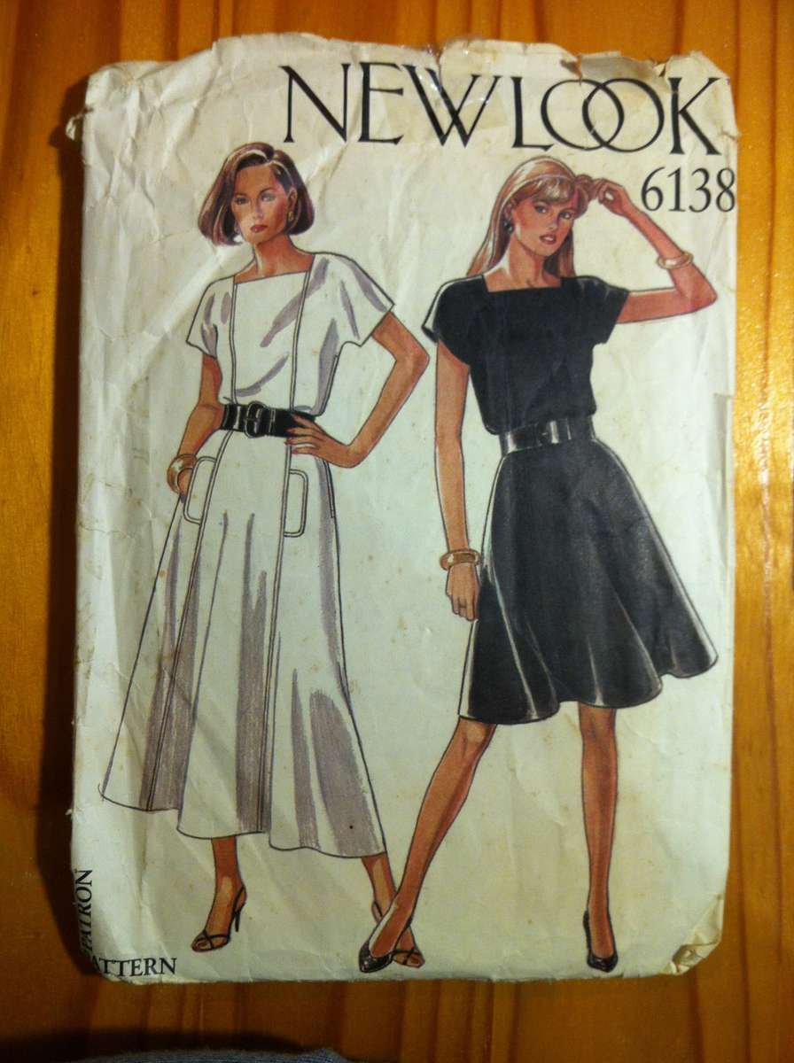 New Look 6138 Long and Short Dress. Cut on 12,14 & 16. Complete