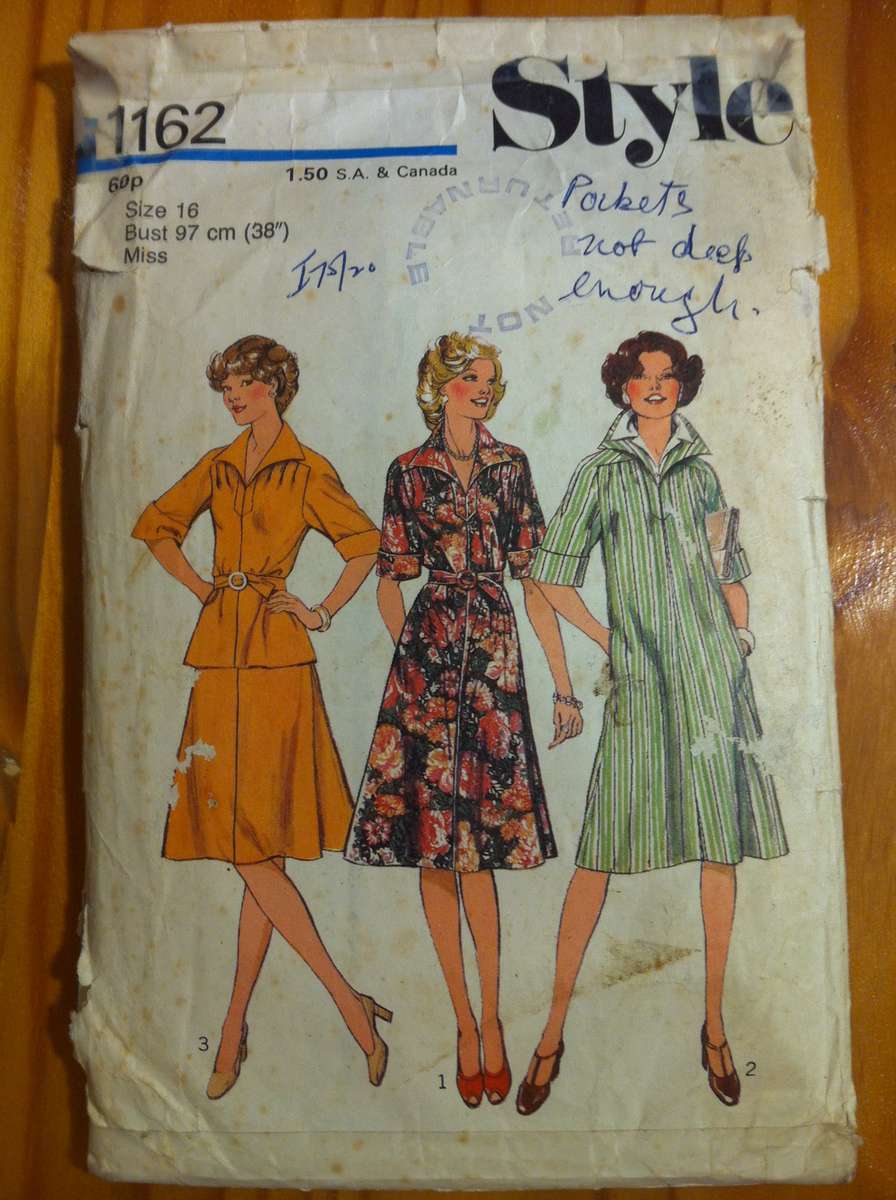 Style 1162 Dress or Top and Skirt. Size 16. Complete