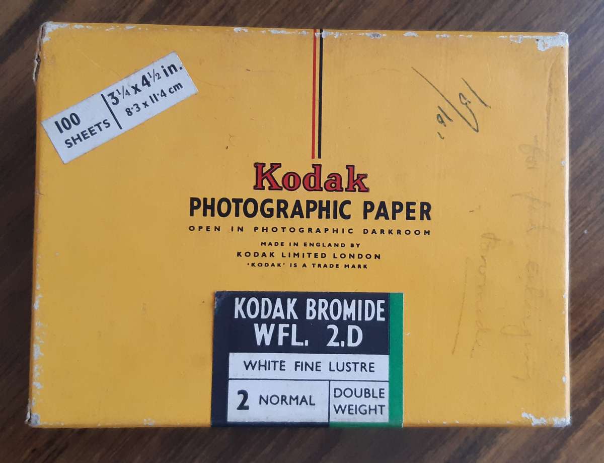 Vintage Kodak Photographic Paper ( unsealed )