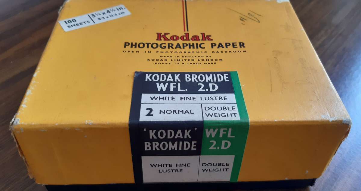 Vintage Kodak Photographic Paper ( unsealed )