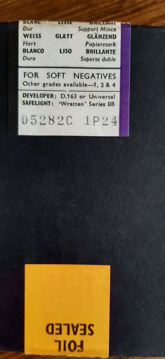 Vintage Kodak Photographic Paper ( unsealed )