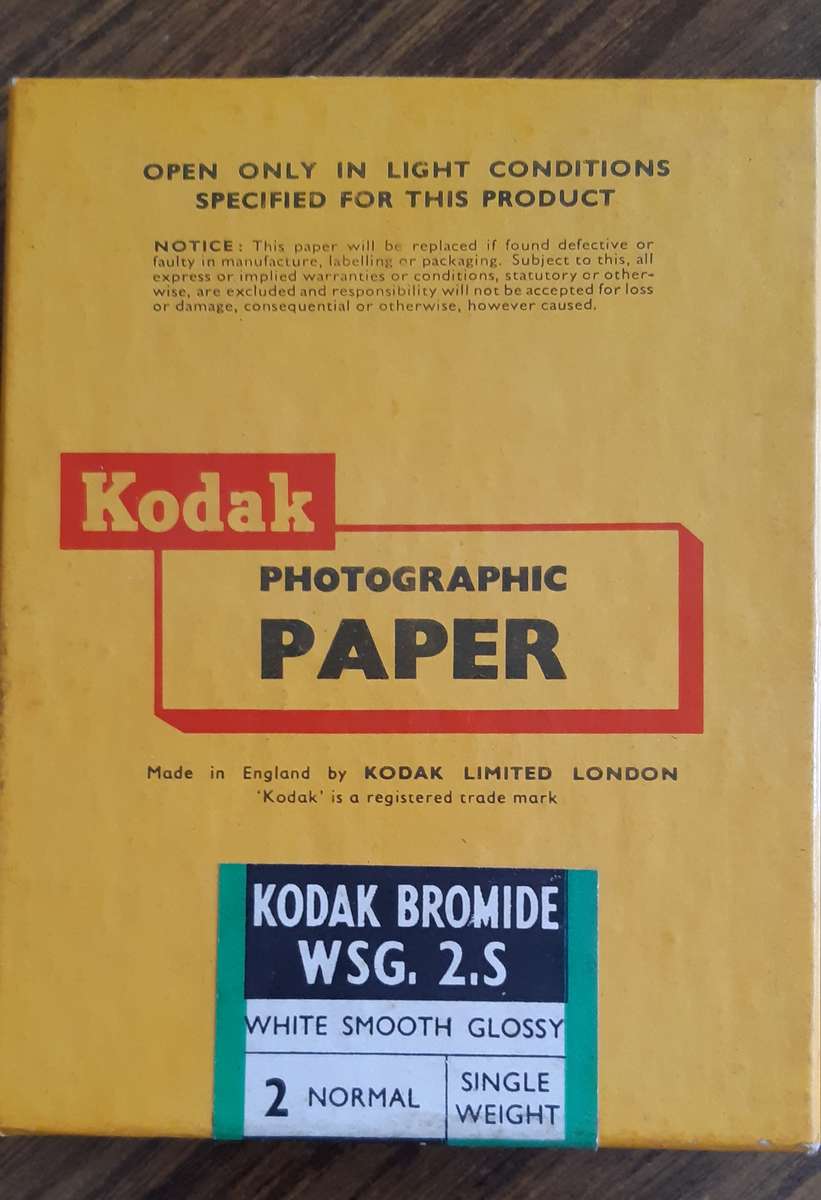 Vintage Kodak Photographic Paper ( unsealed )