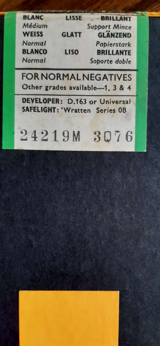 Vintage Kodak Photographic Paper ( unsealed )