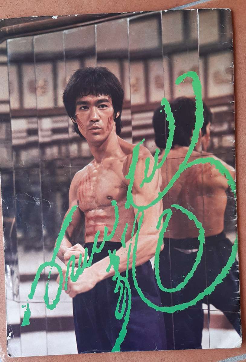 Vintage BRUCE LEE SCRAPBOOK (KUNG FU MONTHLY- SPECIAL ISSUE)